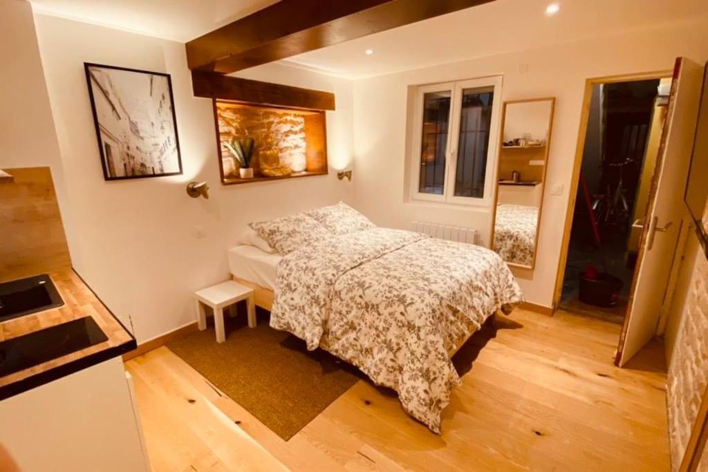 Studio Renove Avec Patio, Coeur Du Centre Ville Besançon Exteriér fotografie